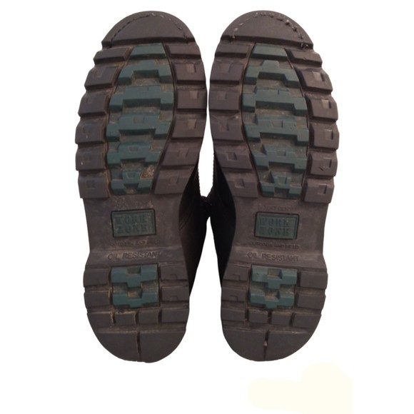 WorkZone Boots Soft Toe Black Lace Up Goodyear Welt Construction Men's Size 11 - Picture 8 of 12